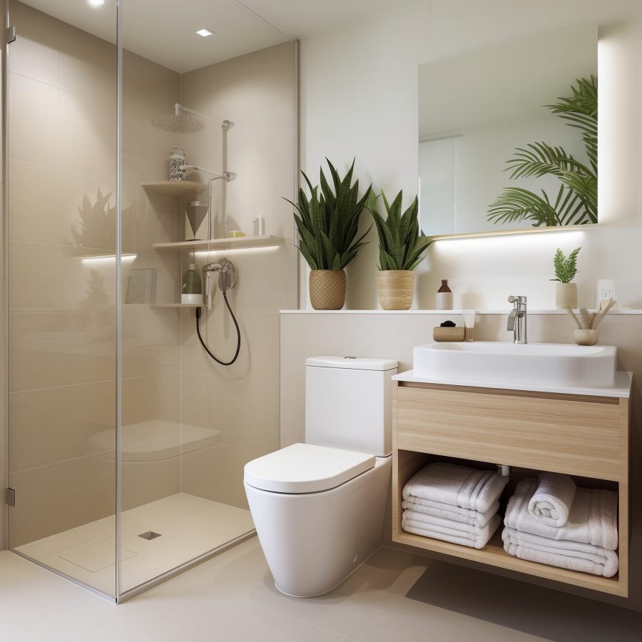 small-bathroom-decorated-modern-style